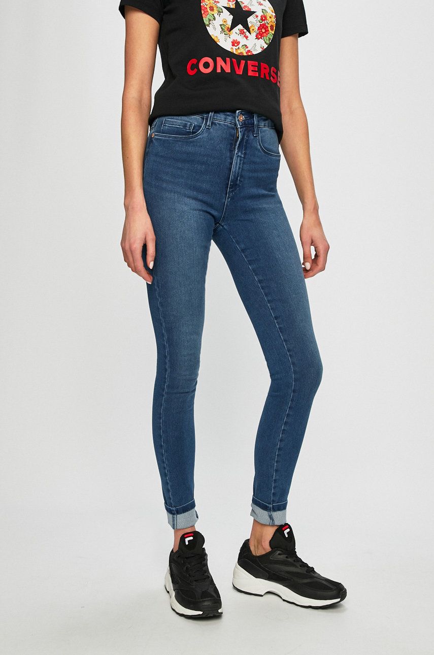 Jeans Only dama bleumarin din elastic denim